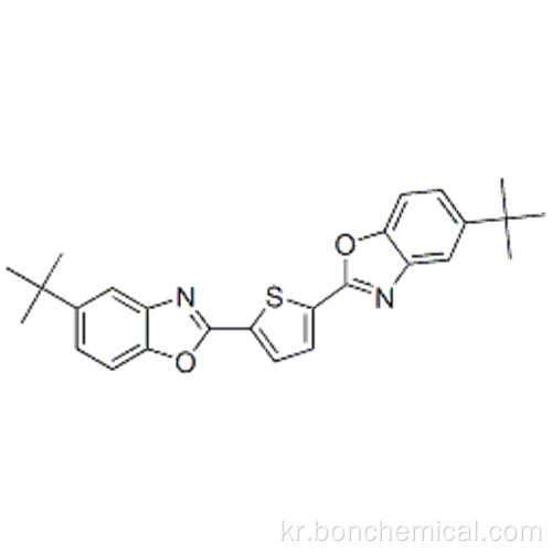 벤조 옥사 졸, 2,2 &#39;-(2,5- 티오 펜디 일) 비스 [5- (1,1- 디메틸 에틸) -CAS 7128-64-5